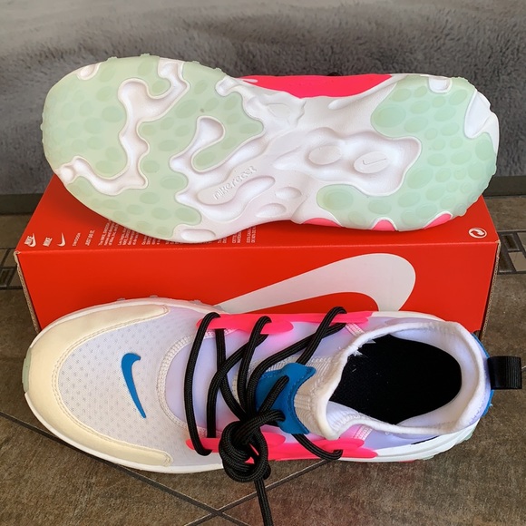 NIKE REACT PRESTO WMNS white/hyper pink-photo blue - Picture 9 of 16